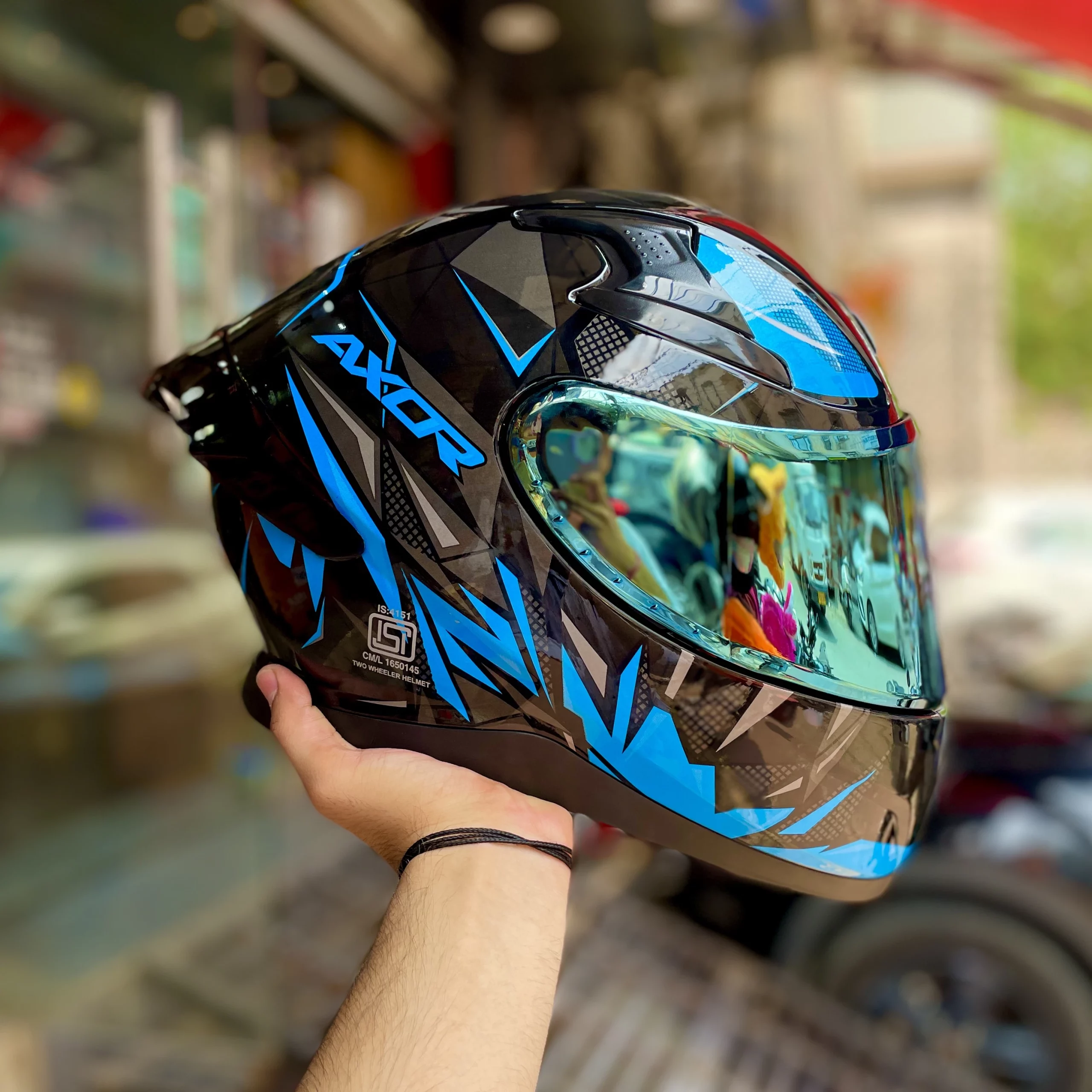Axor Apex Graphics — Casque Full Face Premium